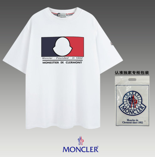 一目惚れ♪ モンクレール コピー 丸首半袖Tシャツ