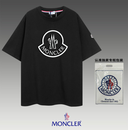 超話題! モンクレール n級品 丸首半袖Tシャツ