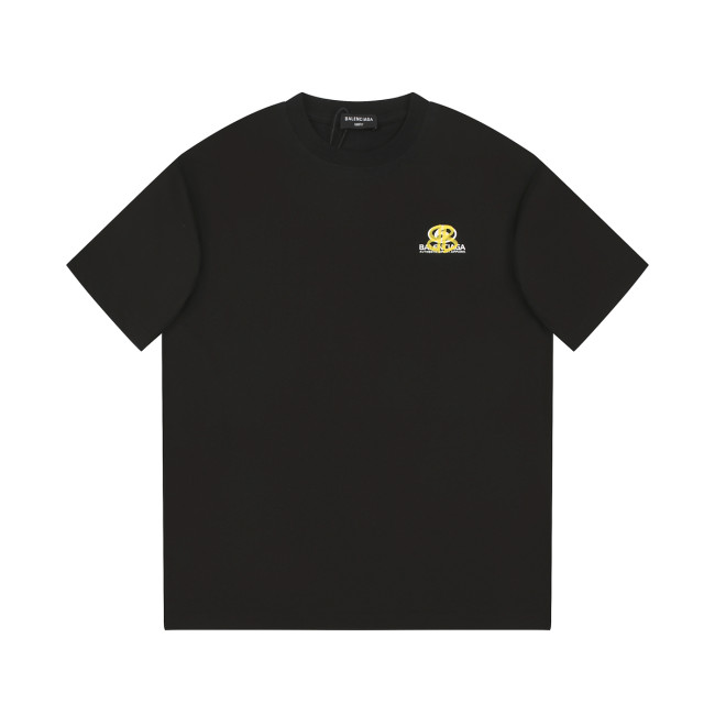 一目惚れ♪ バレンシアガ n級品 2024春夏新作丸首半袖Tシャツ