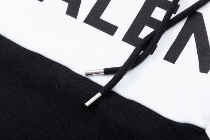 日本未入荷 バレンシアガ 激安偽物 の白黒綴じアルファベットシンプルLoGOロゴ刺繍五分パンツ