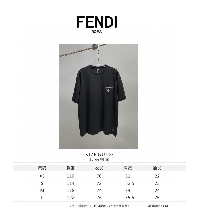 累積売上総額第１位！フェンディ n級品 24SS半袖Tシャツ