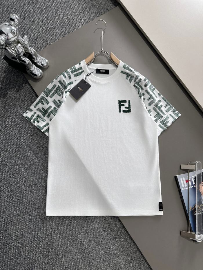 ★超人気 フェンディ n級品 春夏新作高バージョン刺繍ダブルF袖口