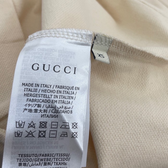 【話題商品！】グッチ n級品 2024 ss定番の反射リボン半袖ポロシャツTシャツ