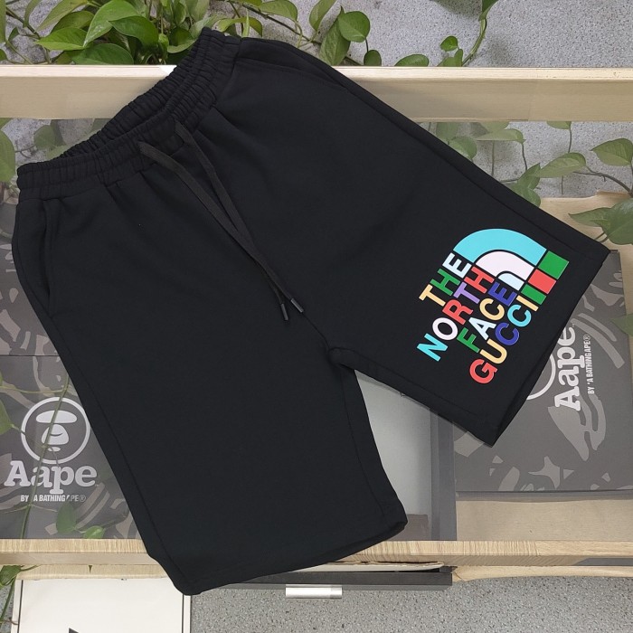 ★超人気 グッチ コピーおすすめ ロゴアルファベットプリントカジュアルカップル用モーグル5分半ズボン