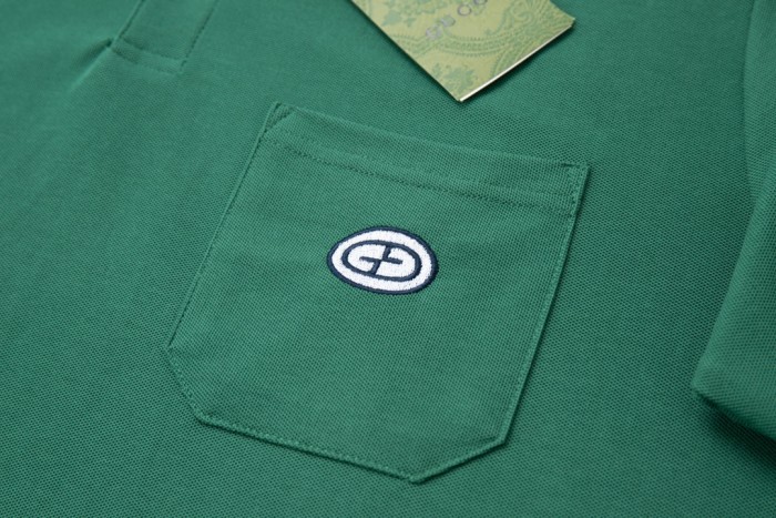 新作 グッチ コピー 2024SS春夏の新定番限定ダブルG刺繍POLO