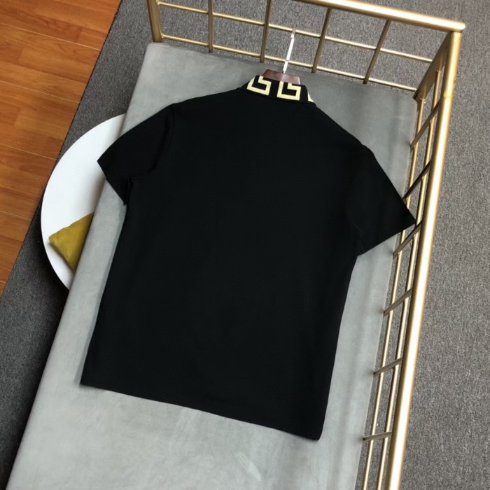 高品質 ヴェルサーチ コピーおすすめ 刺繍ポロシャツTシャツ