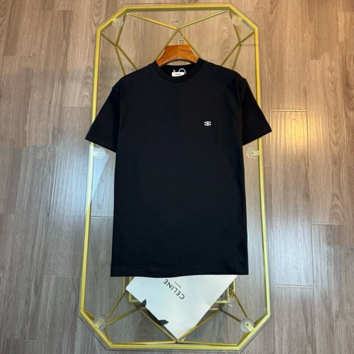 超奇跡の入荷☆ セリーヌ 激安通販 24新作凱旋門丸首半袖Tシャツ2色