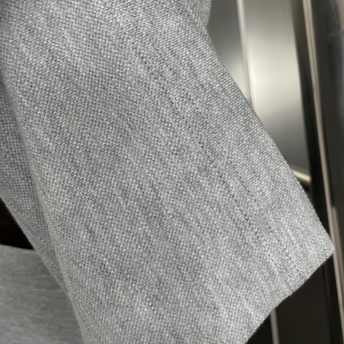 【限定】エルメス n級品 2024新作ポケットレザー半袖Tシャツ