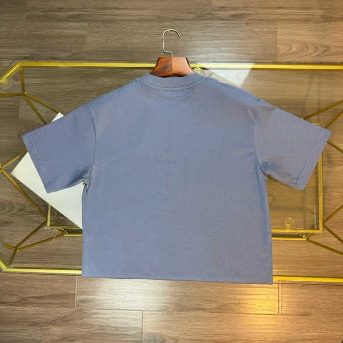 累積売上総額第１位！ディオール n級品 SS 24春夏アルファベットロゴプリントラウンドネックTシャツ