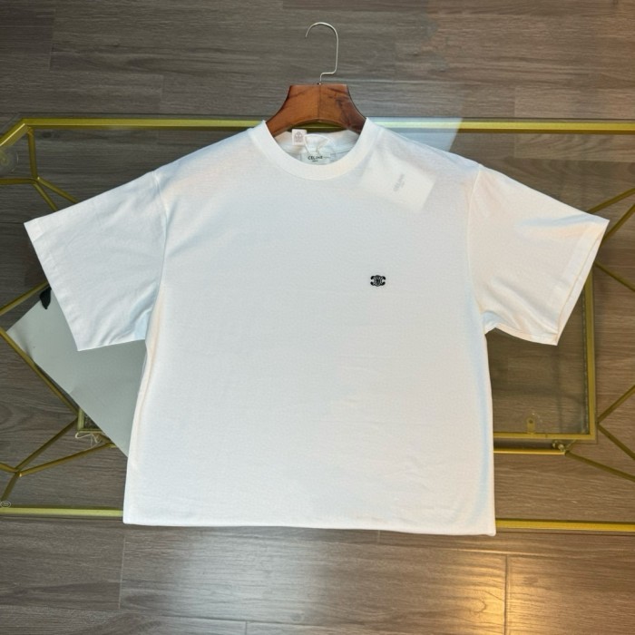 超奇跡の入荷☆ セリーヌ 激安通販 24新作凱旋門丸首半袖Tシャツ2色