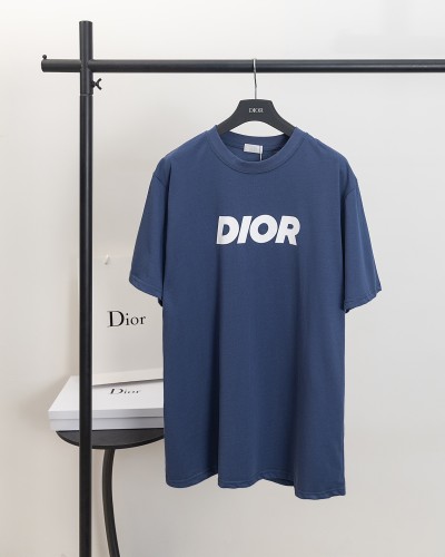 稀少 ディオール n級品 2024 ssビーチウェア限定シリーズプリント半袖Tシャツ