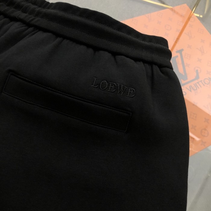 【限定】ロエベ スーパーコピー 2024新作立体歯ブラシ刺繍カジュアルパンツ