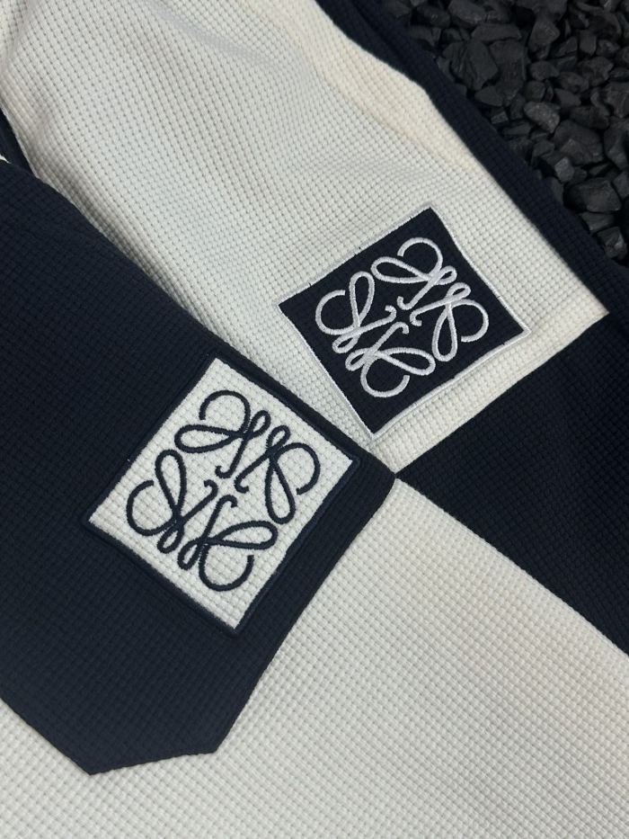 新作 ロエベ コピーおすすめ 刺繍アルファベットショーツ2色