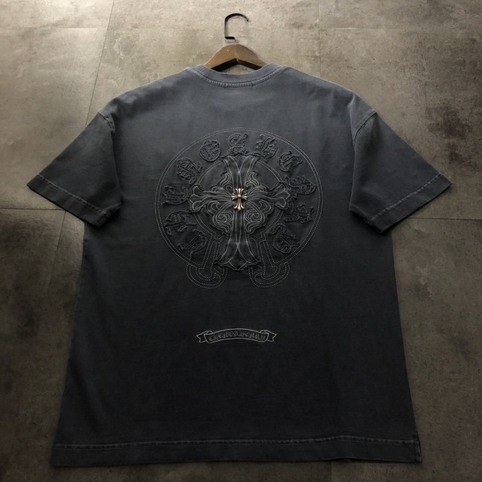 追跡付 クロムハーツ 激安通販 2024新型重工シート刺繍半袖Tシャツ