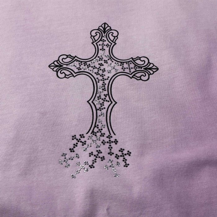 追跡付 クロムハーツ スーパーコピー 2024新作クロスドリル半袖Tシャツ