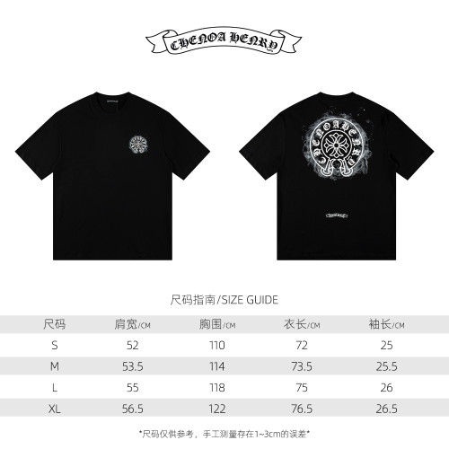 一目惚れ♪ クロムハーツ コピーおすすめ 2024新型半袖Tシャツ