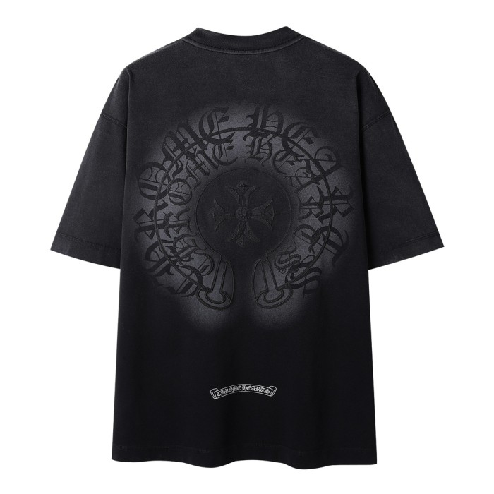 超奇跡の入荷☆ クロムハーツ n級品 2024新型同系色の馬蹄型半袖Tシャツ