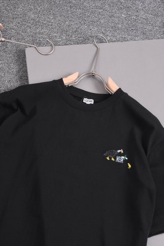 追跡付 ロエベ コピーおすすめ 雄鶏ロゴ刺繍オールインワン半袖Tシャツ