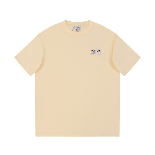 高品質 ロエベ n級品 2024春夏新作ラウンドネック半袖Tシャツ
