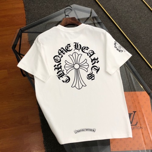 【限定】クロムハーツ コピーおすすめ 2024春夏新作プリント半袖Tシャツ