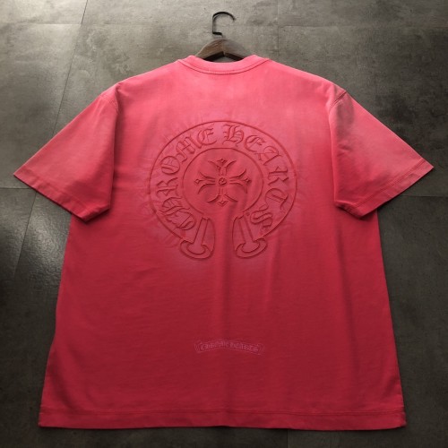 大人気 クロムハーツ n級品 2024新型同系色の馬蹄型半袖Tシャツ