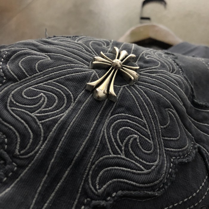 追跡付 クロムハーツ 激安通販 2024新型重工シート刺繍半袖Tシャツ