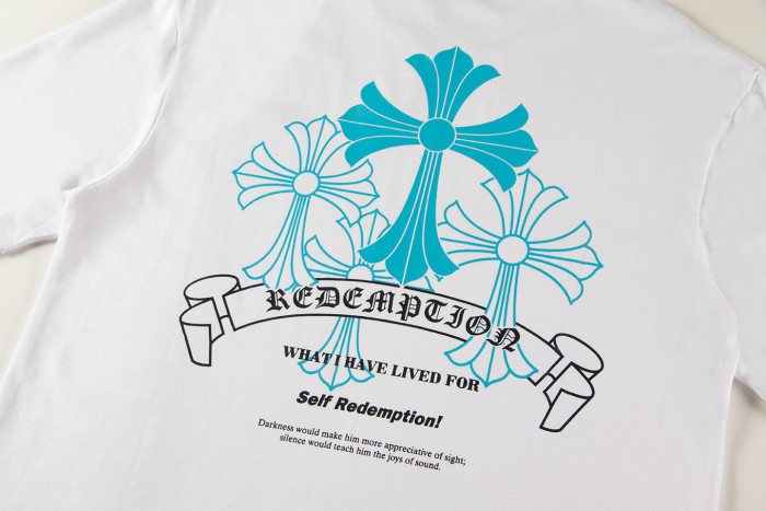 入手困難 クロムハーツ 偽物通販 2024新型クロハート半袖Tシャツ