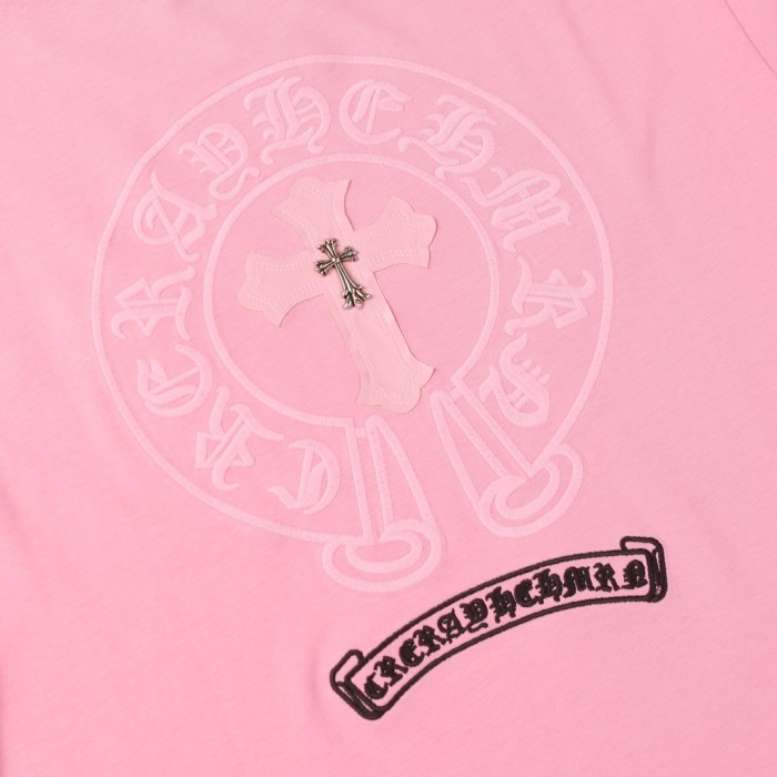 追跡付 クロムハーツ 偽物通販 丸首半袖Ｔシャツ