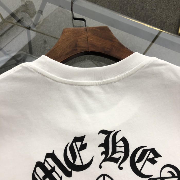 【限定】クロムハーツ コピーおすすめ 2024春夏新作プリント半袖Tシャツ