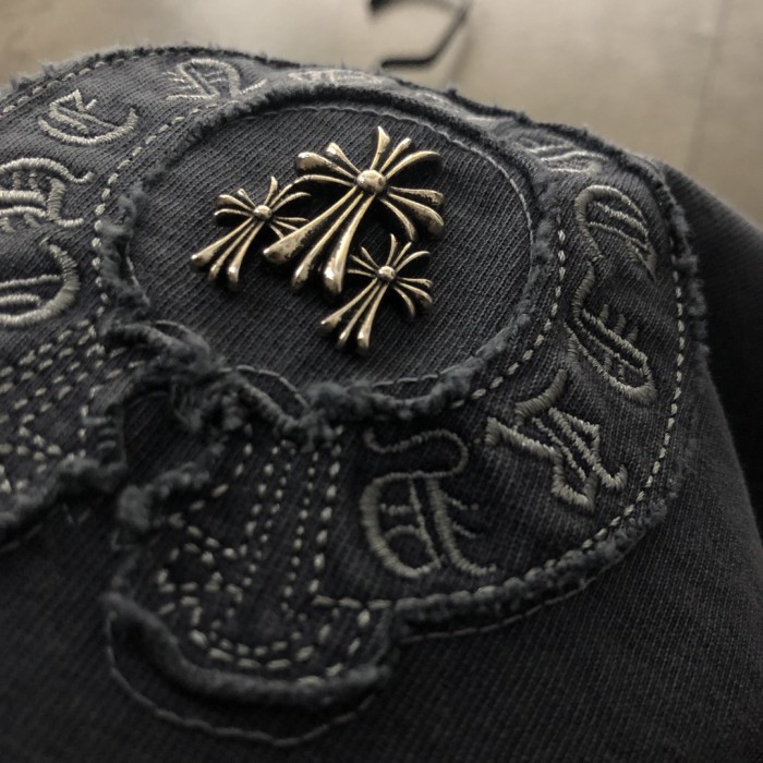 追跡付 クロムハーツ 激安通販 2024新型重工シート刺繍半袖Tシャツ