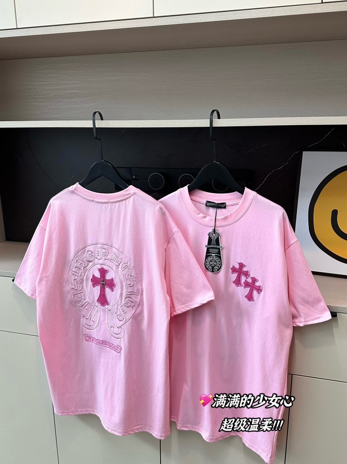 超奇跡の入荷☆ クロムハーツ 激安偽物 ブルーグレーのミラージュプリントTシャツ