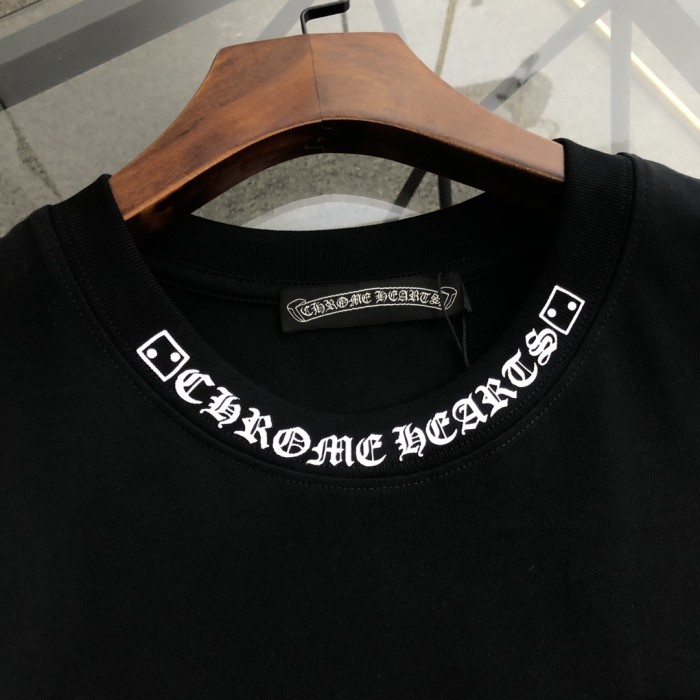 稀少 クロムハーツ 激安偽物 2024春夏新作プリント半袖Tシャツ