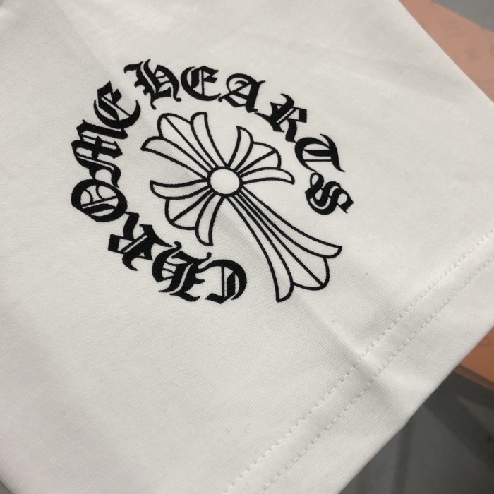 【限定】クロムハーツ コピーおすすめ 2024春夏新作プリント半袖Tシャツ