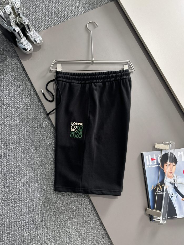超話題! ロエベ コピーおすすめ 24 ss春夏新型高バージョン植毛シンプルアルファベットパンツ