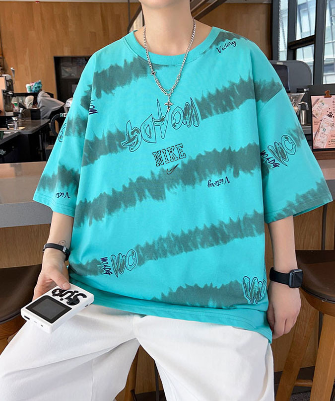 【話題商品！】ナイキ 偽物通販 丸首Tシャツ夏の半袖Tシャツ2色