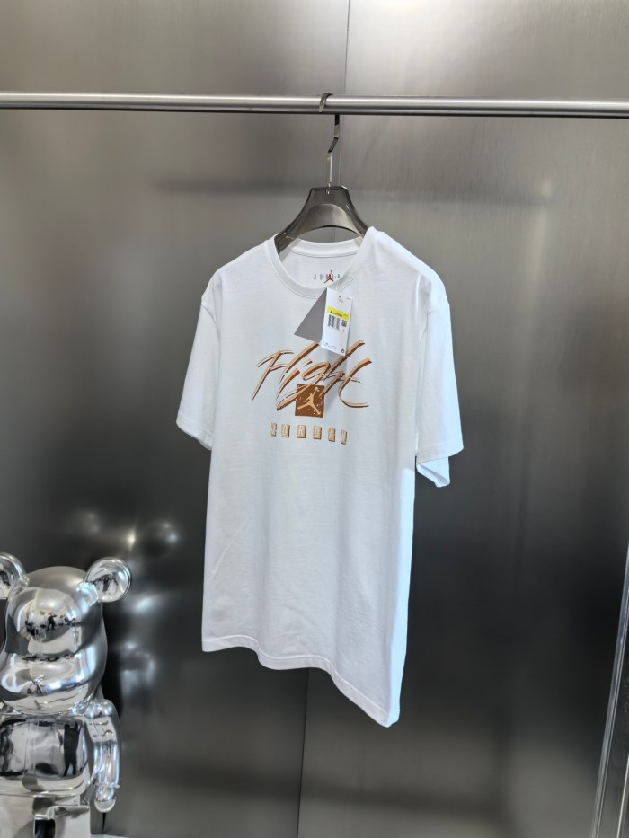 追跡付 ナイキ 激安通販 2024夏アメリカンレトロロゴアルファベットプリントスポーツカジュアルTシャツ2色
