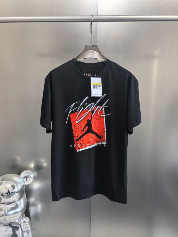 新作 ナイキ コピー 2024夏アメリカンレトロロゴアルファベットプリントスポーツカジュアルTシャツ2色