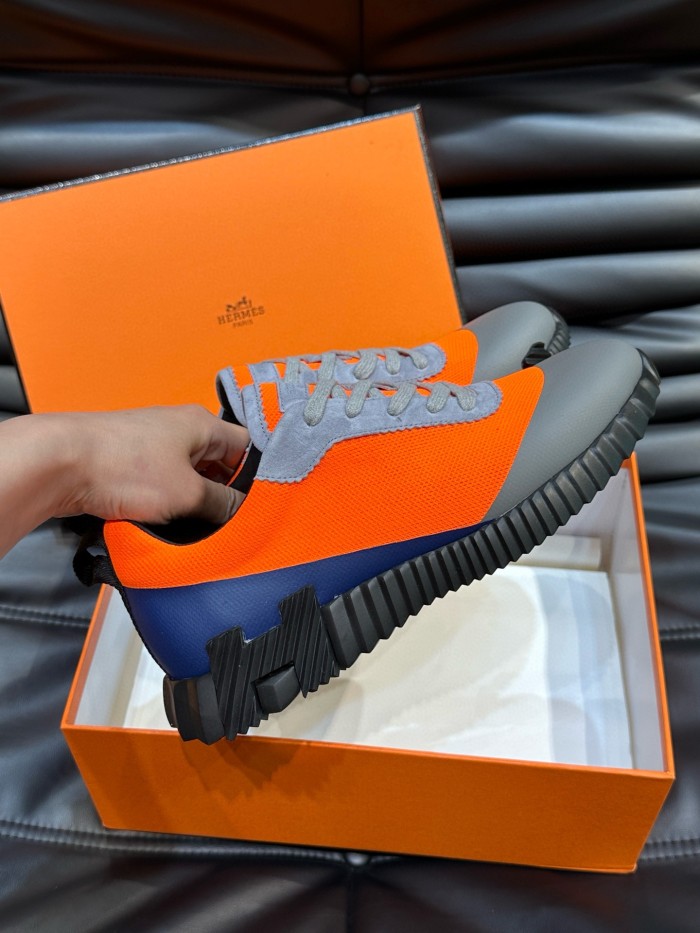 稀少 エルメス n級品 Bouncingスニーカー