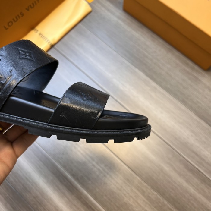 高品質 ルイヴィトン 激安通販 の新型メンズ サンダル