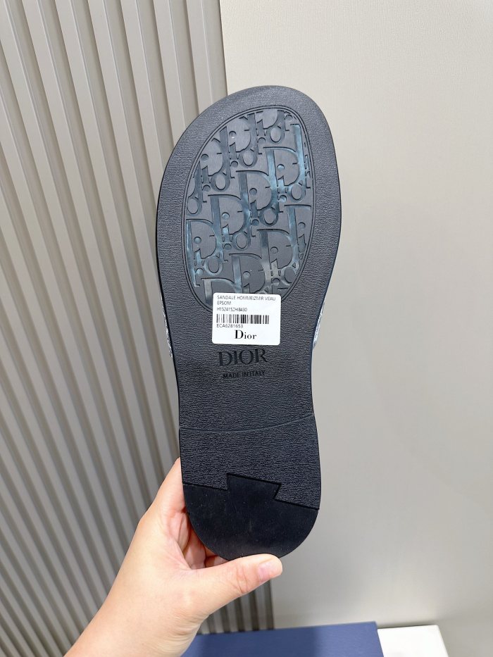 超奇跡の入荷☆ ディオール 偽物通販 男性用本革スリッパ