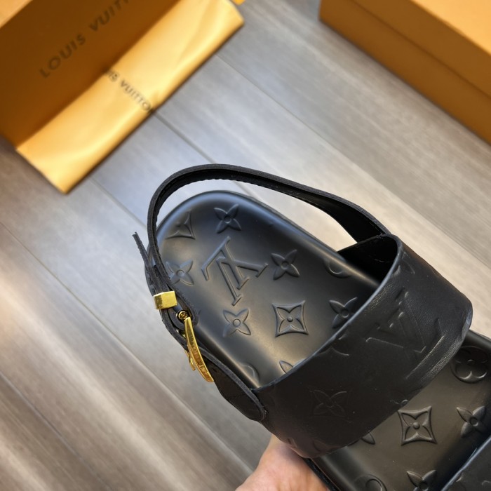 高品質 ルイヴィトン 激安通販 の新型メンズ サンダル