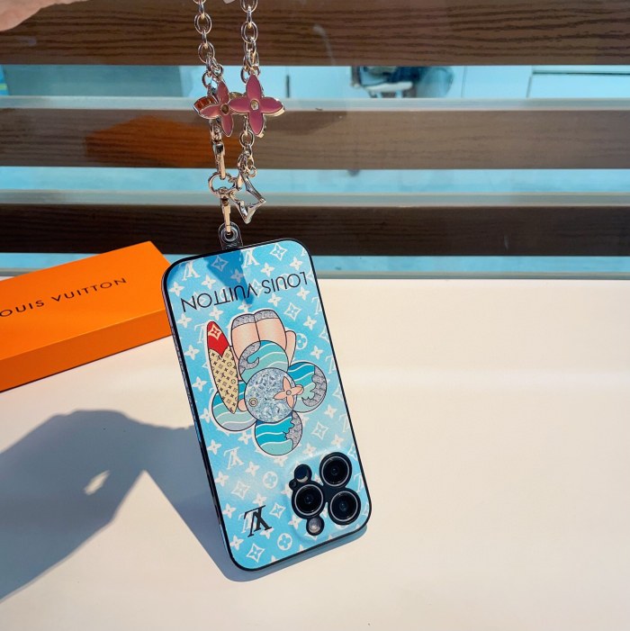 大人気 ルイヴィトン コピー LV携帯ケース精孔縁取り革製携帯ケース