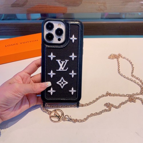 【限定】ルイヴィトン n級品 LV同じ布刺繍携帯ケース