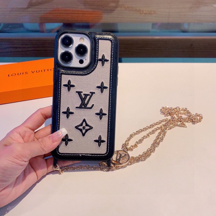 稀少 ルイヴィトン スーパーコピー LV同じ布刺繍携帯ケース