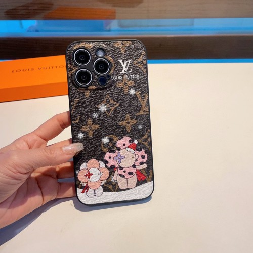 日本未入荷 ルイヴィトン コピーおすすめ LV携帯ケースクリスマスシリーズ縁取り皮質精孔携帯ケース