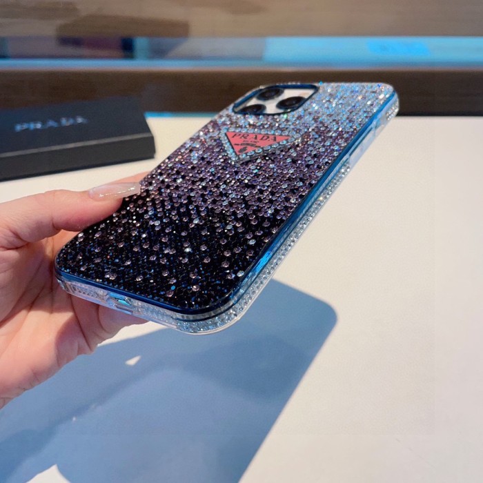 【話題商品！】プラダ コピー Pradaフラッシュドリル付き携帯ケース