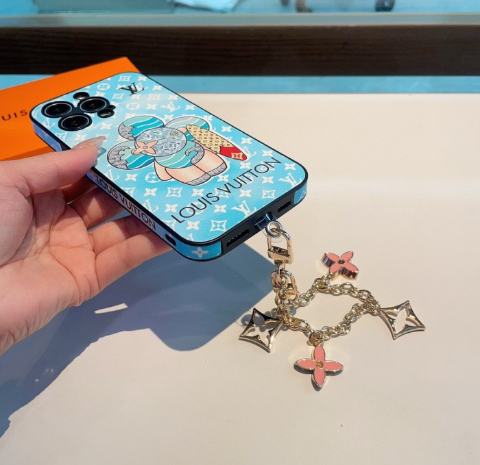 大人気 ルイヴィトン コピー LV携帯ケース精孔縁取り革製携帯ケース