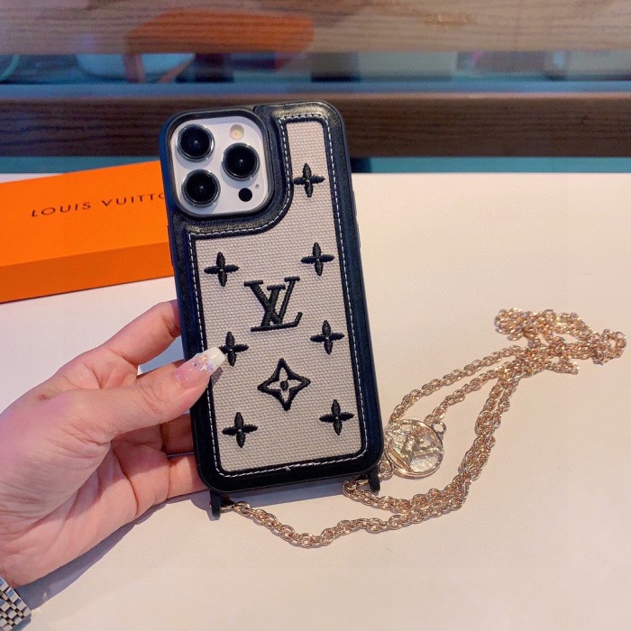 稀少 ルイヴィトン スーパーコピー LV同じ布刺繍携帯ケース