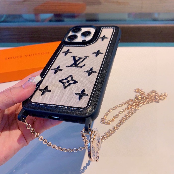 稀少 ルイヴィトン スーパーコピー LV同じ布刺繍携帯ケース