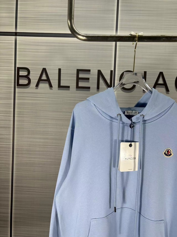 【話題商品！】モンクレール コピー 連帽衛衣高工刺繍アルファベット経典男女衛衣